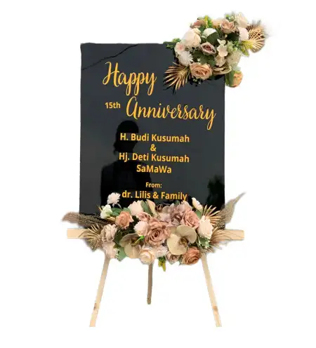 Papan Bunga Akrilik Jatigreges